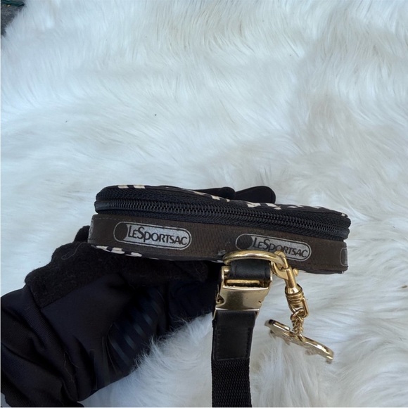 L.A.M.B. LeSportsac heart wristlet case with charm